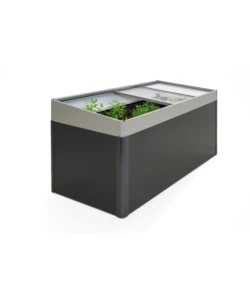 BIOHORT SOPRALZO AIUOLA RIALZATA 2X1 GRIGIO SCURO METALLIZZATO 65013